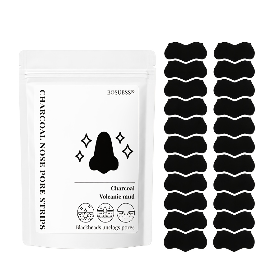 Tea Tree Charcoal Nose Strips  - Skincare Oil Control review and price