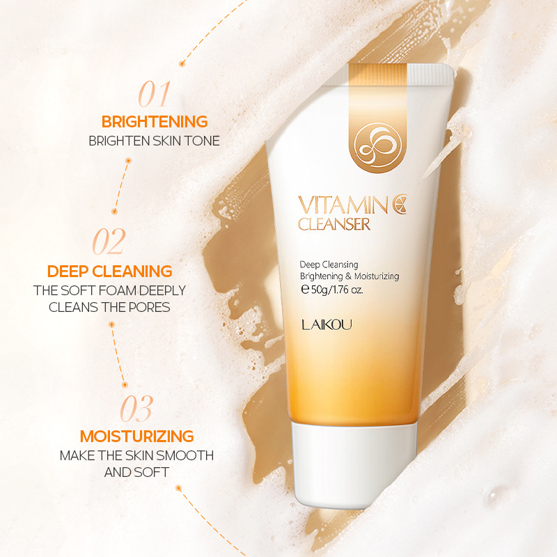 LAIKOU 50g Vitamin C Facial Cl - Salicylic Acid Cleanser review and price