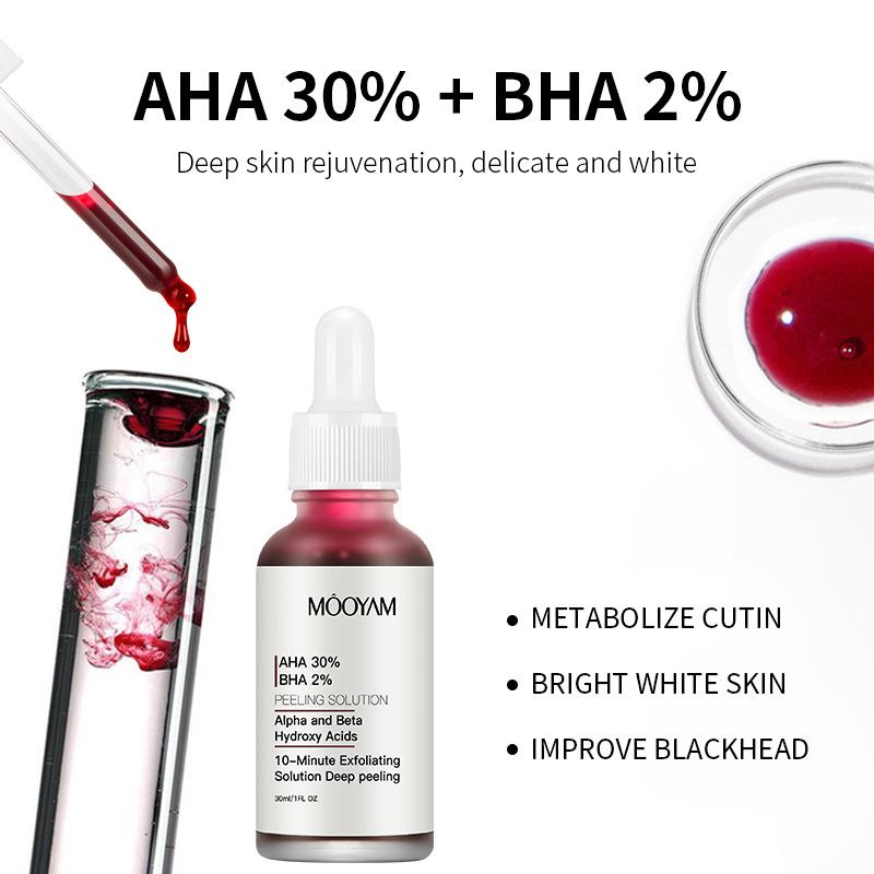 AHA BHA Exfoliating Face Serum - Salicylic Acid Cleanser review and price
