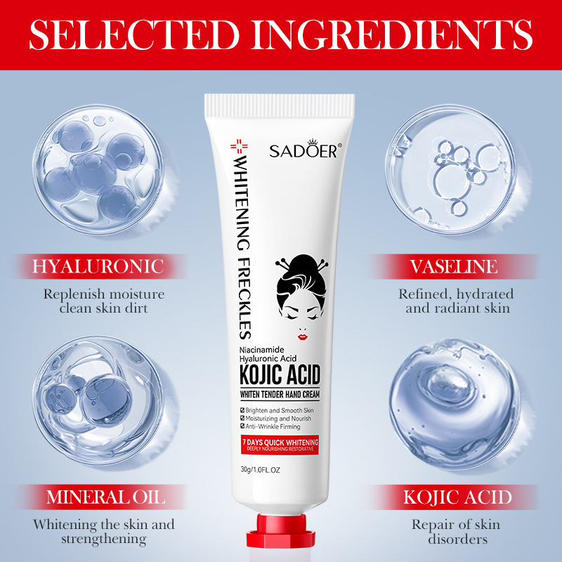 1/2/3/5pcs SADOER Kojic Acid H - Skincare Oil Control review and price